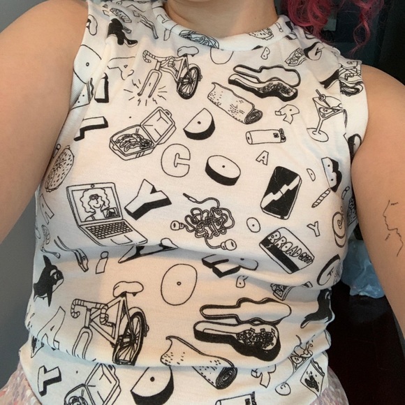 NWT Wildfox x broad city tank - Picture 4 of 4